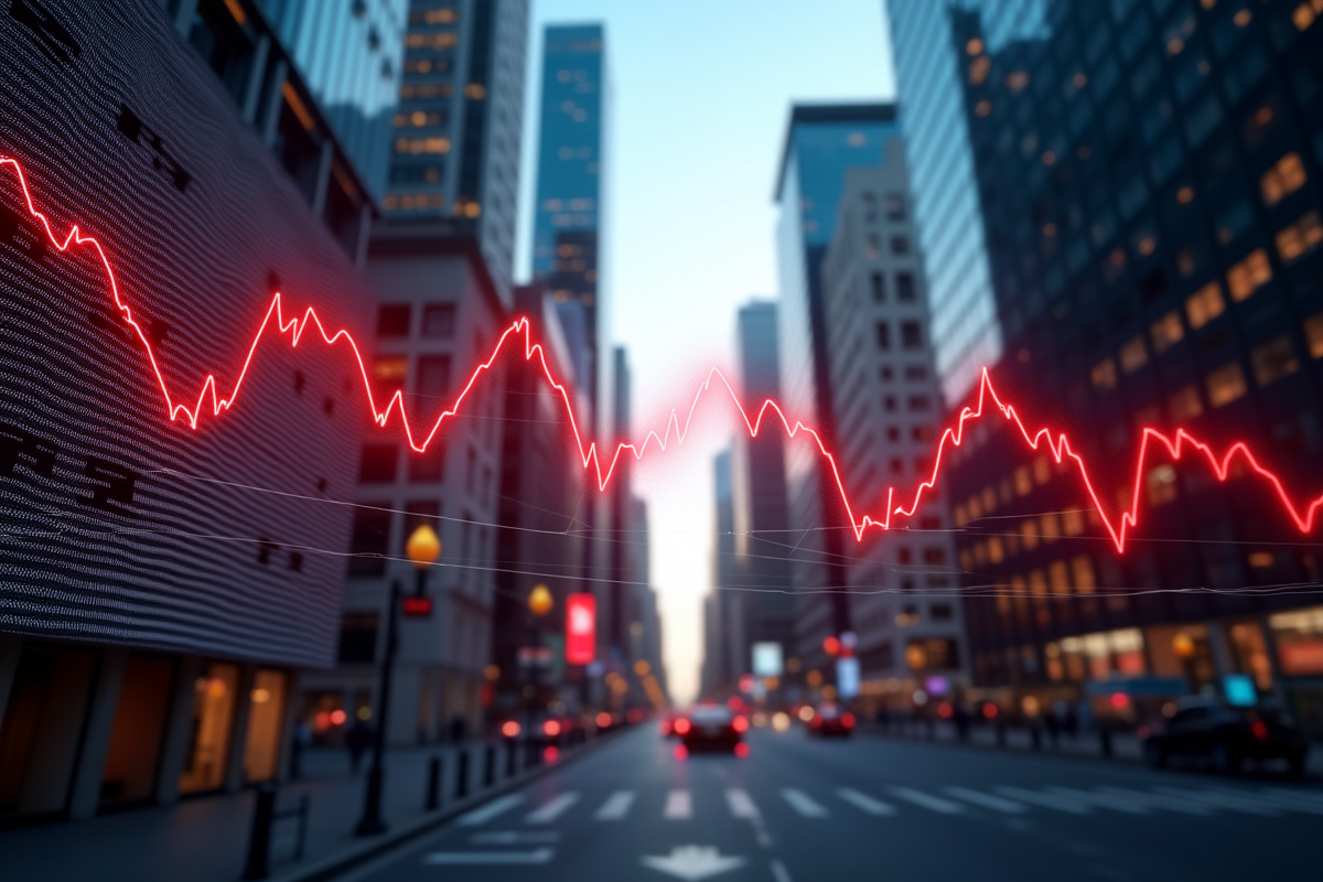 bourse chute