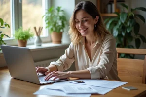 Banque internationale offrant des services variés pour particuliers